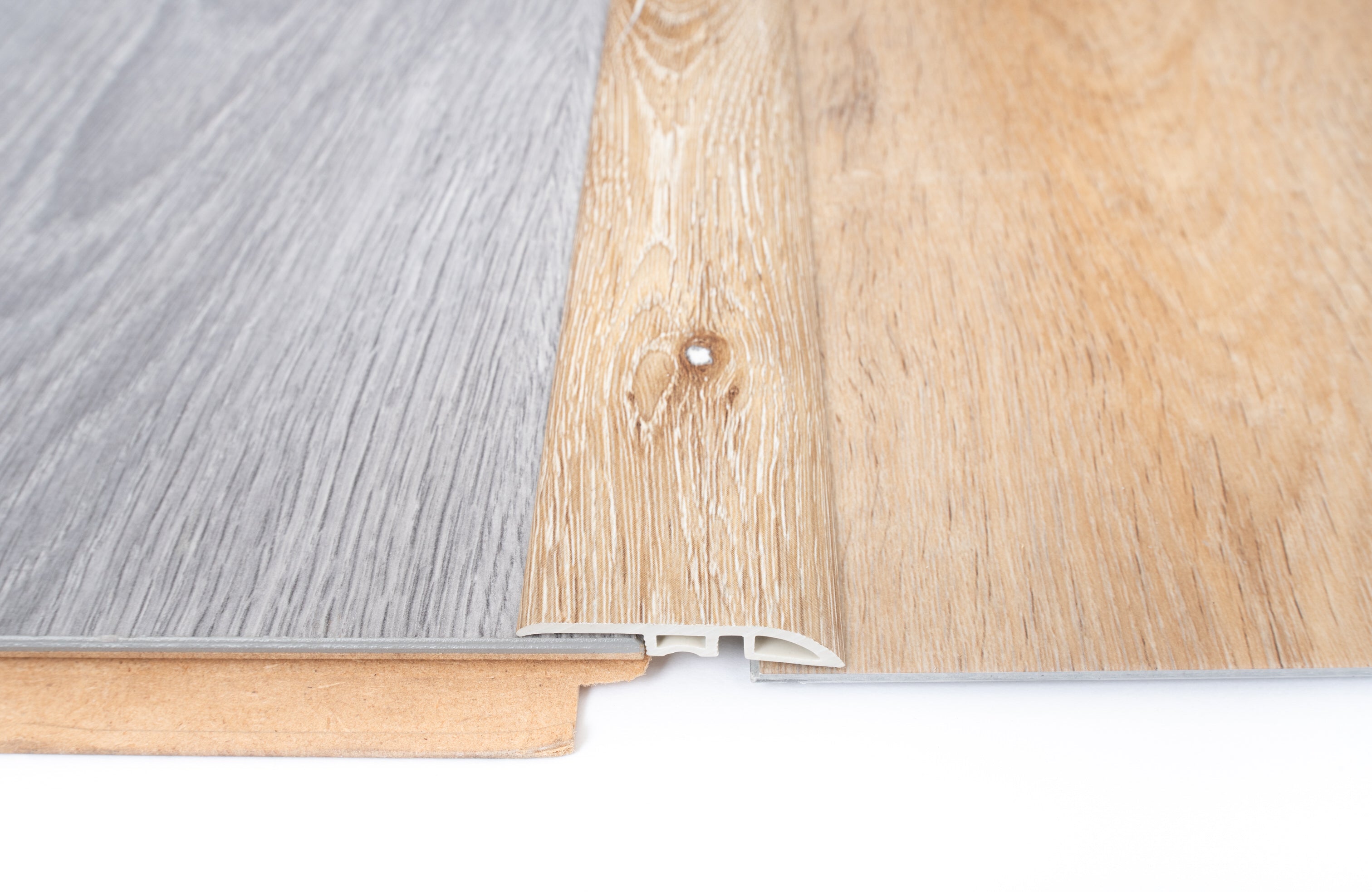 Warm Hazel Oak SPC Vinyl Ramp Profile 2400 x 45 x 7mm