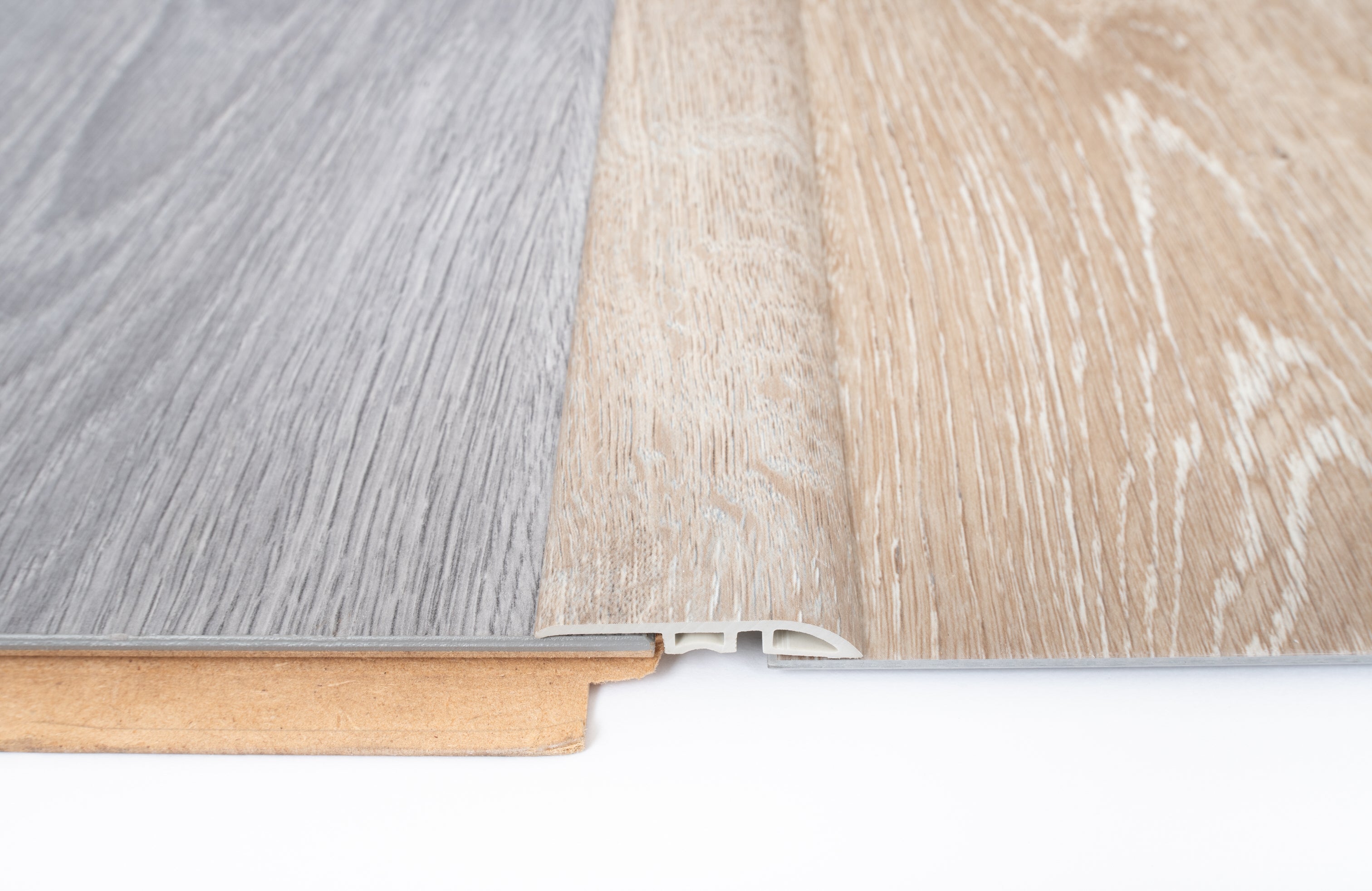 Pale Birch SPC Vinyl Ramp Profile 2400 x 45 x 7mm