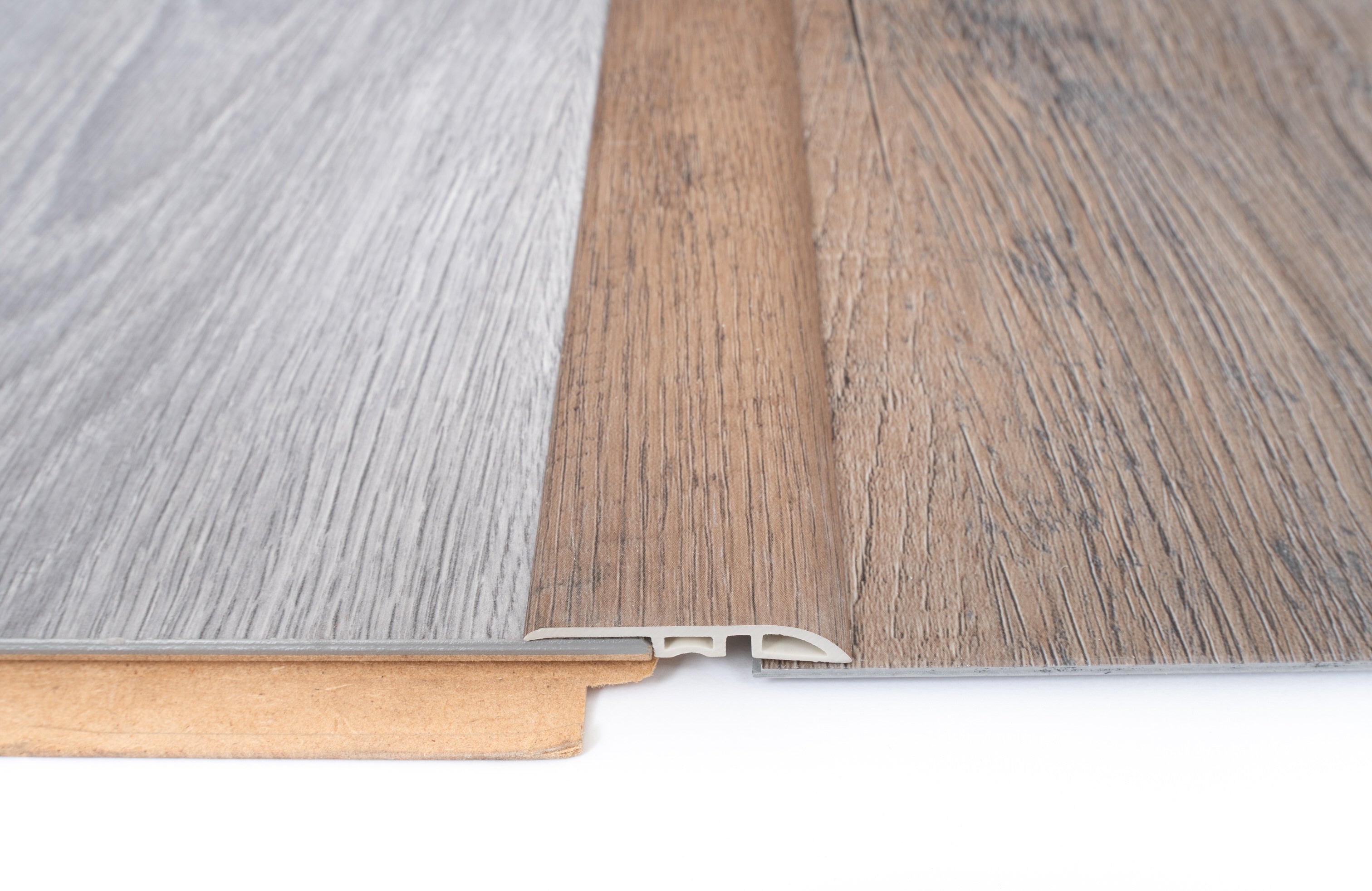 Silver Birch SPC Vinyl Ramp Profile 2400 x 45 x 7mm