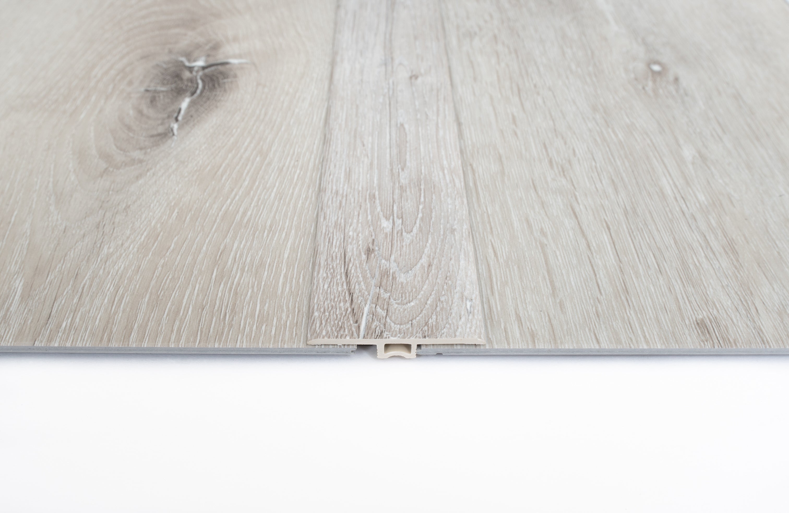 Pale Oak SPC Vinyl T Profile 2400 x 45 x 7mm