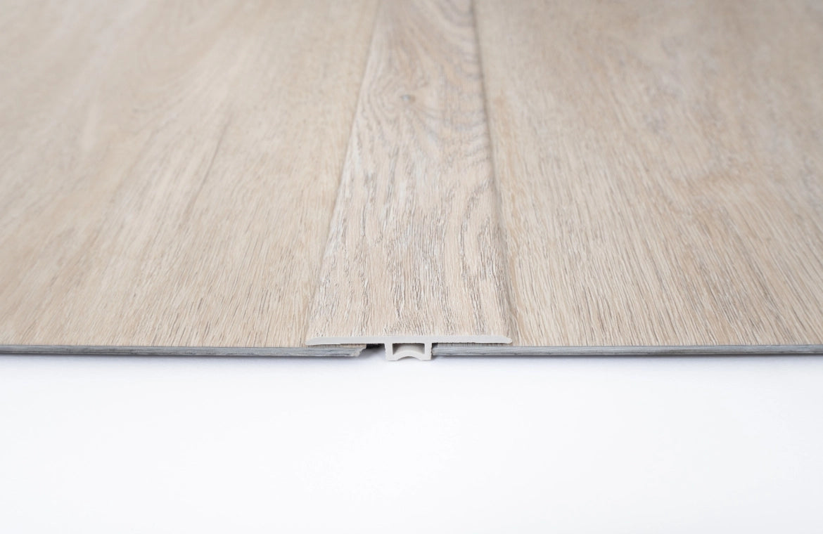 Pale Sandgrain Oak SPC Vinyl T Profile 2400 x 45 x 7mm
