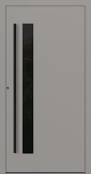 Turenwerke SL75 Design 34 Aluminium Door - Grey RAL9007 - Blackline