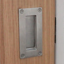 400 Rectangular Flush Pull - Satin