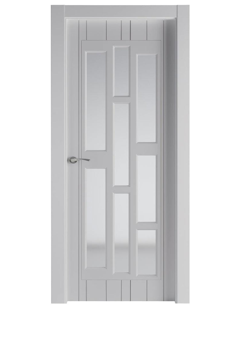 9707 V Lacquered Grey - Door Supplies Online