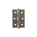 Atlantic CE Fire Rated Grade 7 Ball Bearing Hinges 3" x 2" x 2mm - Matt Gun Metal