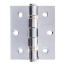 Atlantic Elite 3" Hinges (Polished Chrome) - Door Supplies Online
