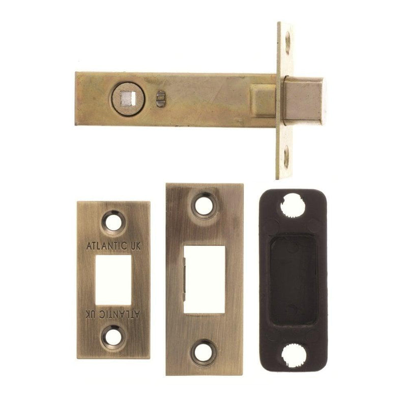 Atlantic 2.5" Tubular Deadbolt (Antique Brass) - Door Supplies Online