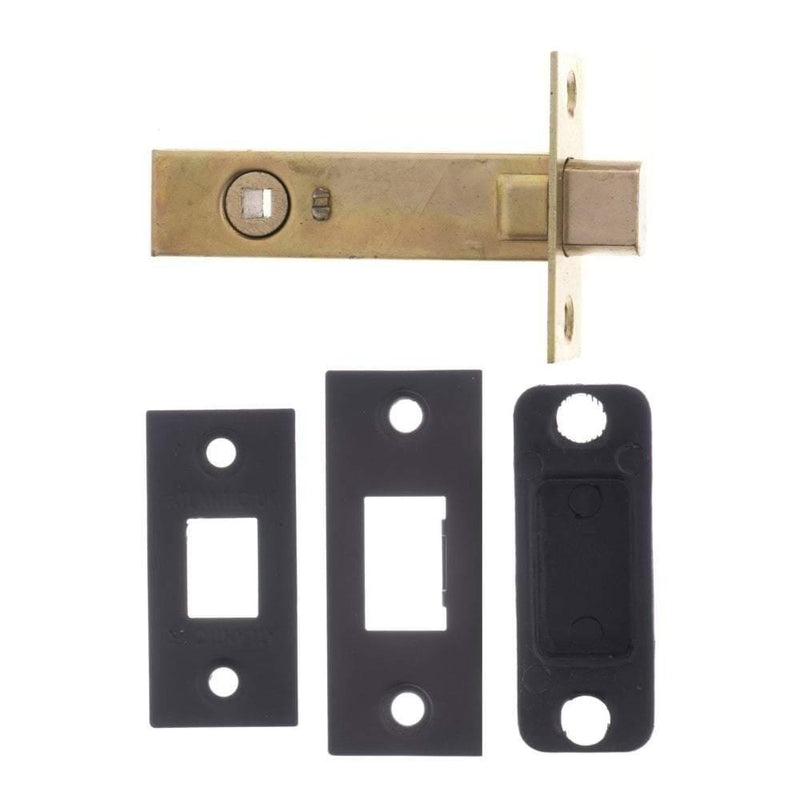 Atlantic 4" Tubular Deadbolt (Matt Black) - Door Supplies Online