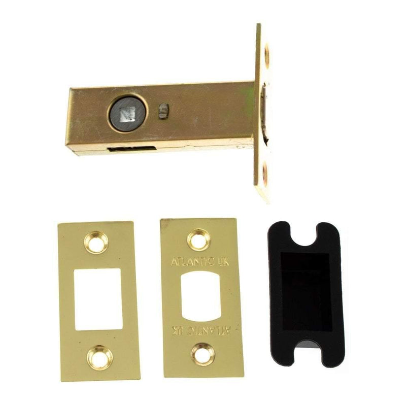 Atlantic 4" Tubular Deadbolt (Polished Brass) - Door Supplies Online