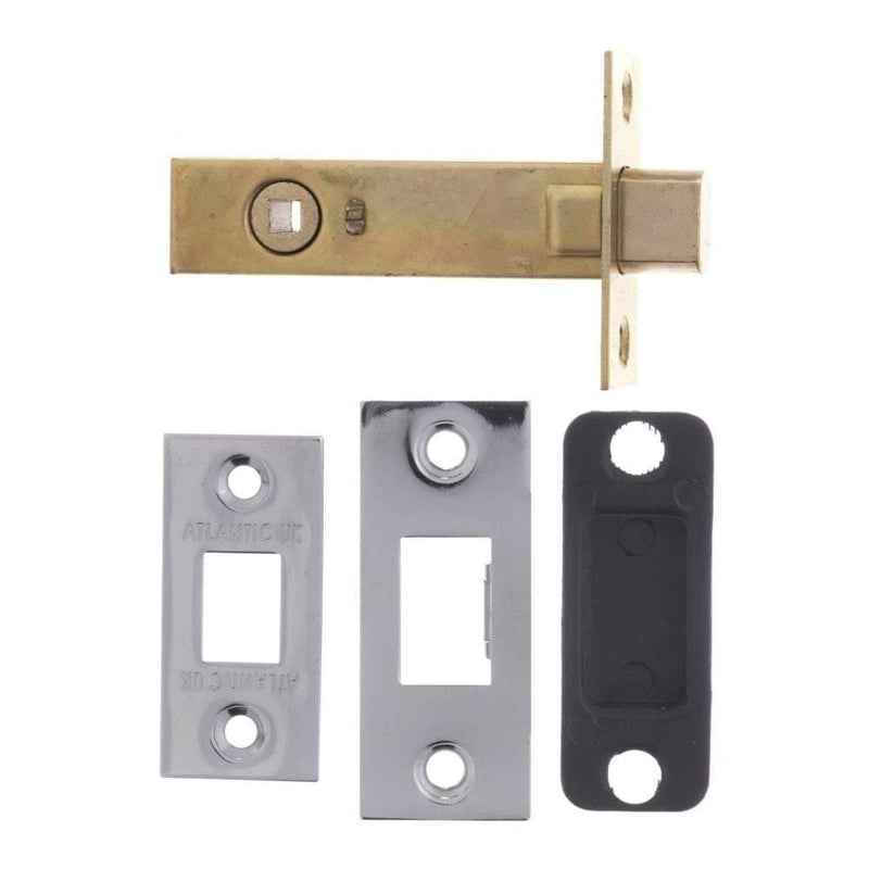 Atlantic 3" Tubular Deadbolt (Polished Chrome) - Door Supplies Online