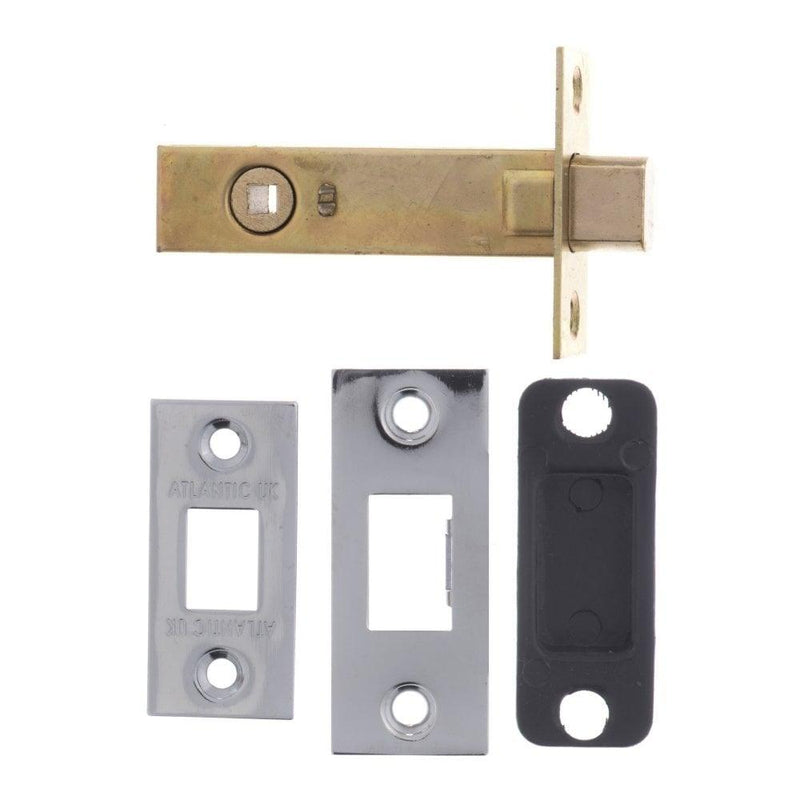 Atlantic 2.5" Tubular Deadbolt (Polished Chrome) - Door Supplies Online