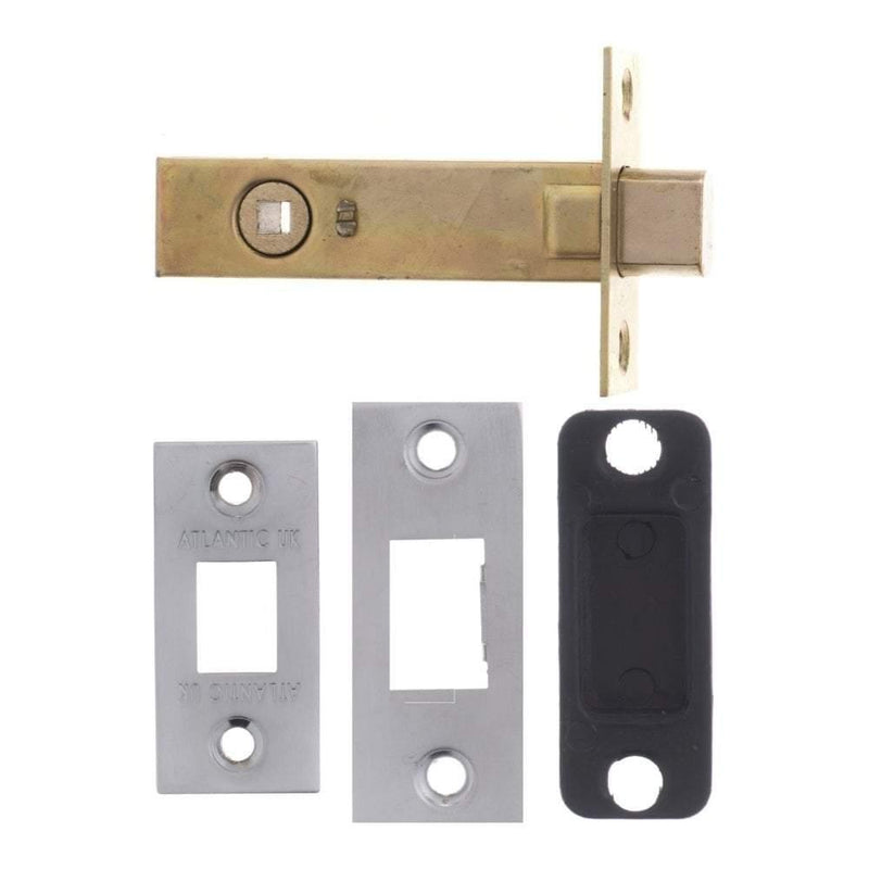 Atlantic 4" Tubular Deadbolt (Satin Chrome) - Door Supplies Online