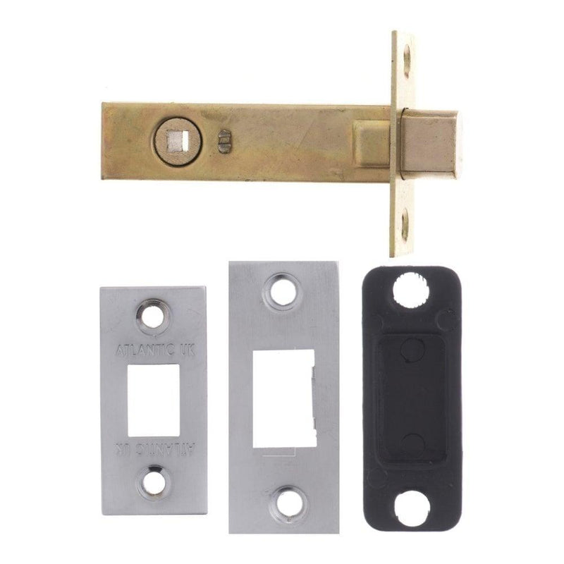 Atlantic 2.5" Tubular Deadbolt (Satin Chrome) - Door Supplies Online