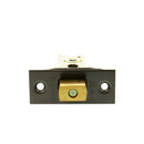 Atlantic Fire-Rated CE Marked Bolt Through Tubular Deadbolt 2.5" - Black Nickel