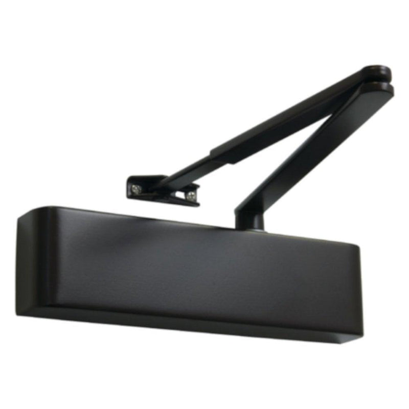 Atlantic Door Closer (Matt Black) - Door Supplies Online