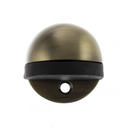 Atlantic Half Moon Door Stop (Antique Brass)