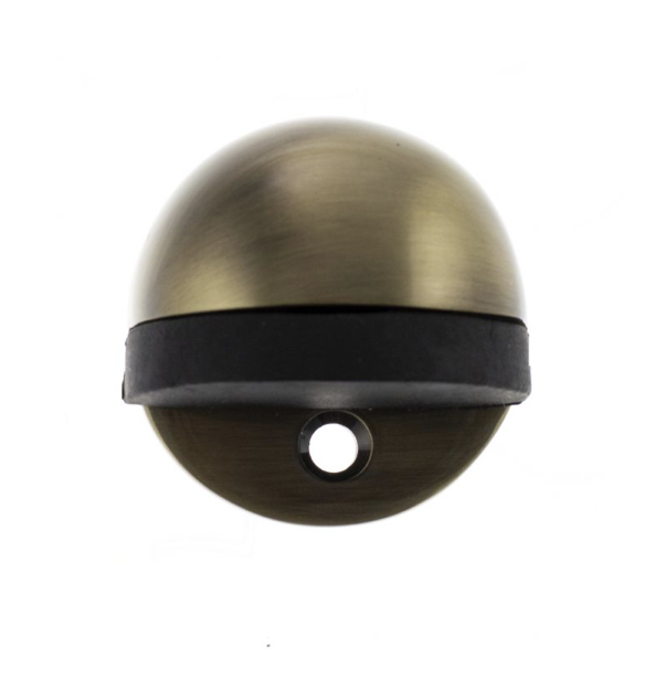 Atlantic Half Moon Door Stop (Antique Brass)