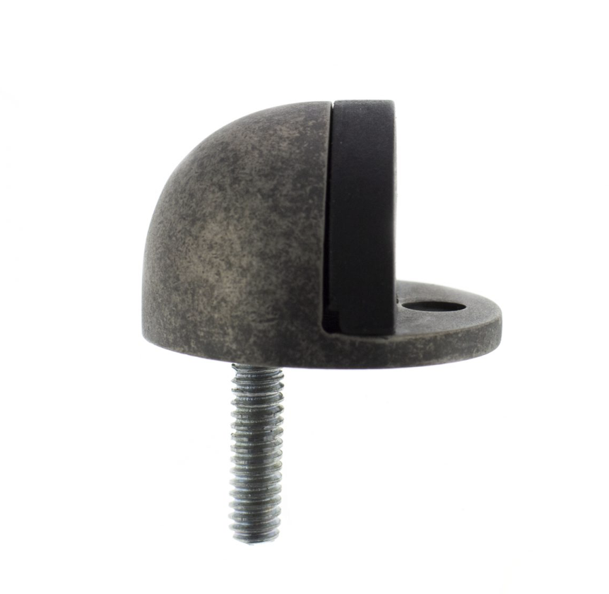 Atlantic Half Moon Door Stop (Distressed Silver)