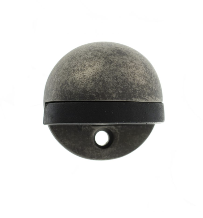 Atlantic Half Moon Door Stop (Distressed Silver)