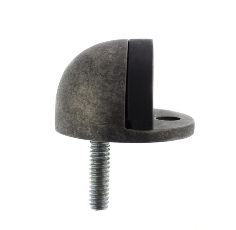 Atlantic Half Moon Door Stop (Distressed Silver)