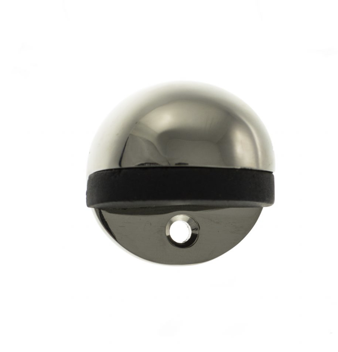Atlantic Half Moon Door Stop (Polished Nickel)