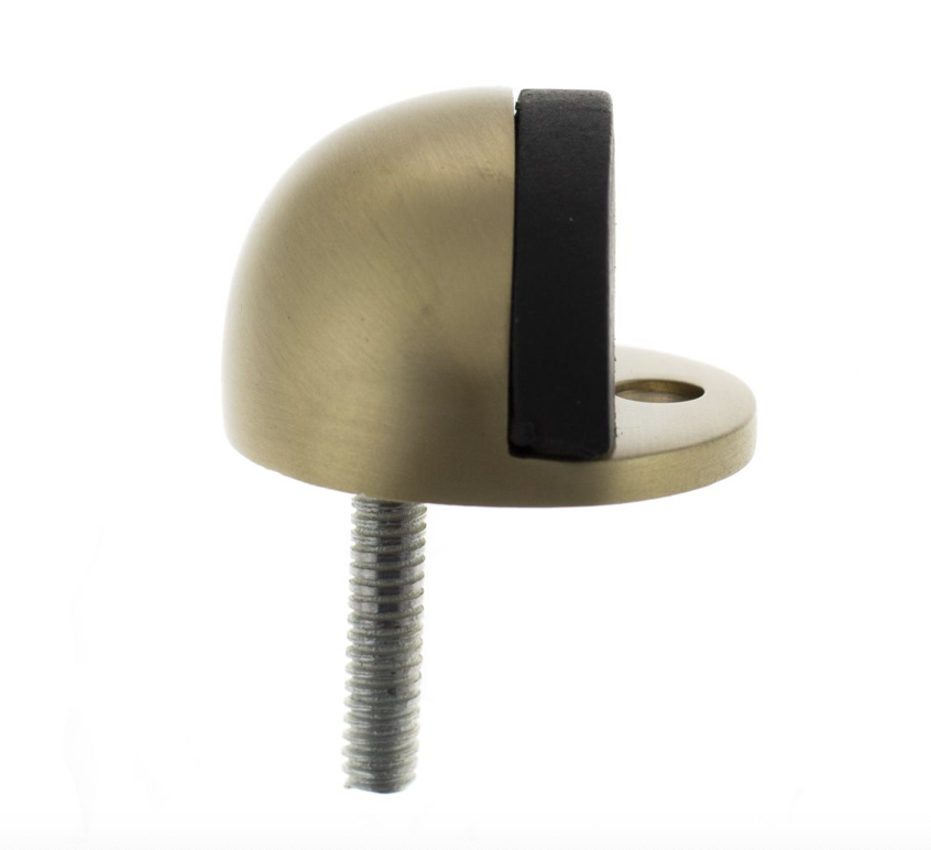 Atlantic Half Moon Door Stop (Satin Brass)