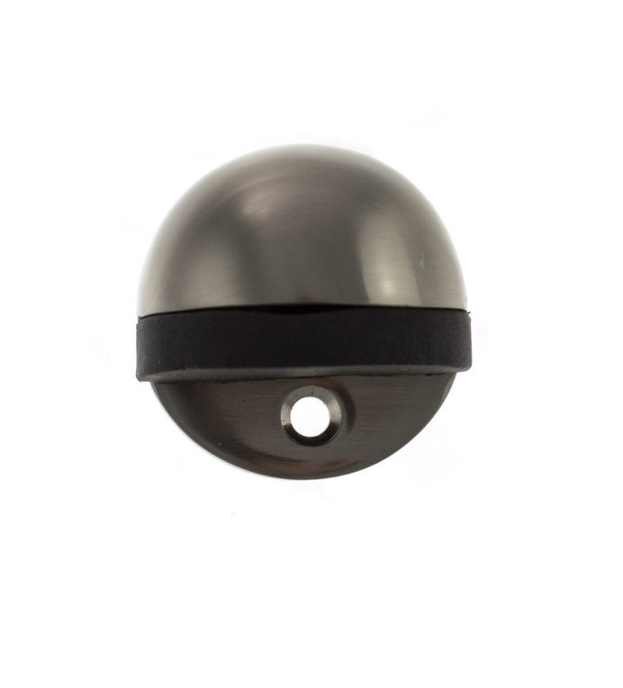 Atlantic Half Moon Door Stop (Satin Nickel)