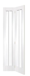 XL Joinery White Primed Worcester Bi-fold Clear Glazed
