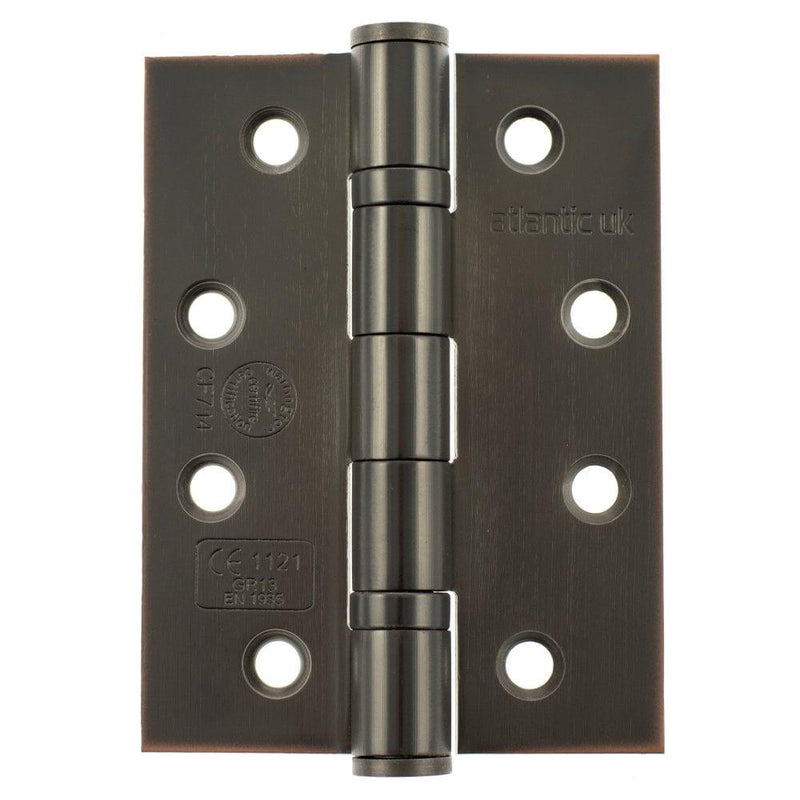 Atlantic Elite 4" Hinges (Antique Copper) - Door Supplies Online