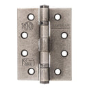 Atlantic Elite 4" Hinges (Distressed Silver) - Door Supplies Online