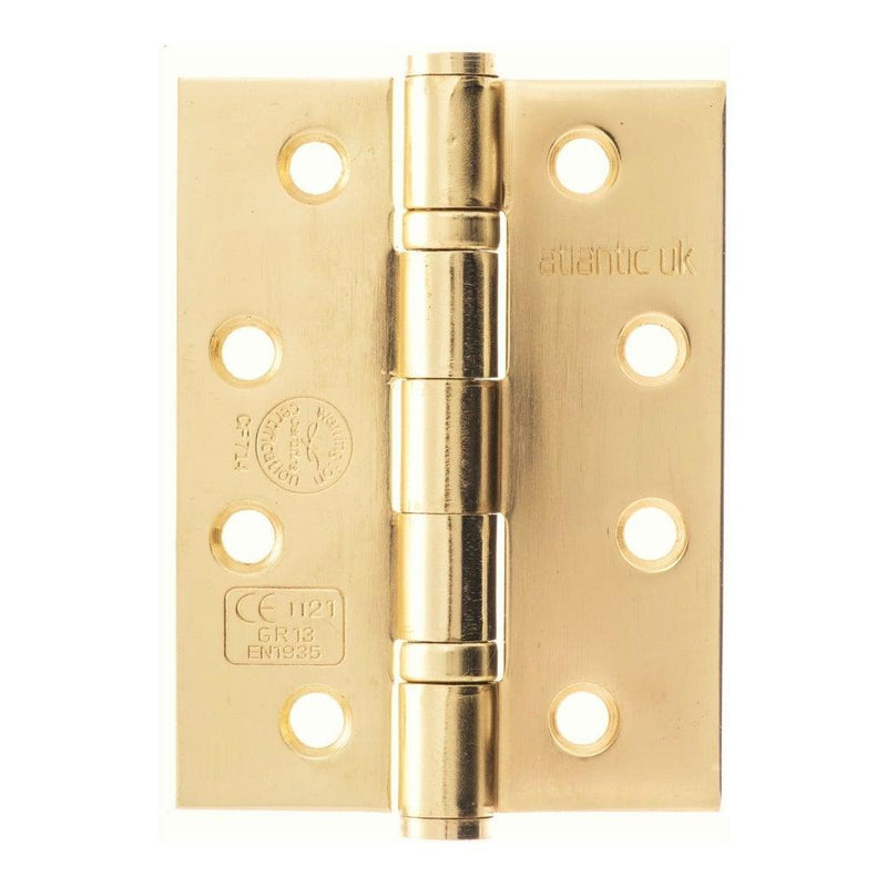 Atlantic Elite 4" Hinges (Electroplated Brass) - Door Supplies Online