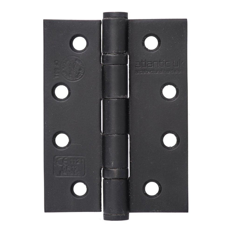 Atlantic Elite 4" Hinges (Matt Black) - Door Supplies Online