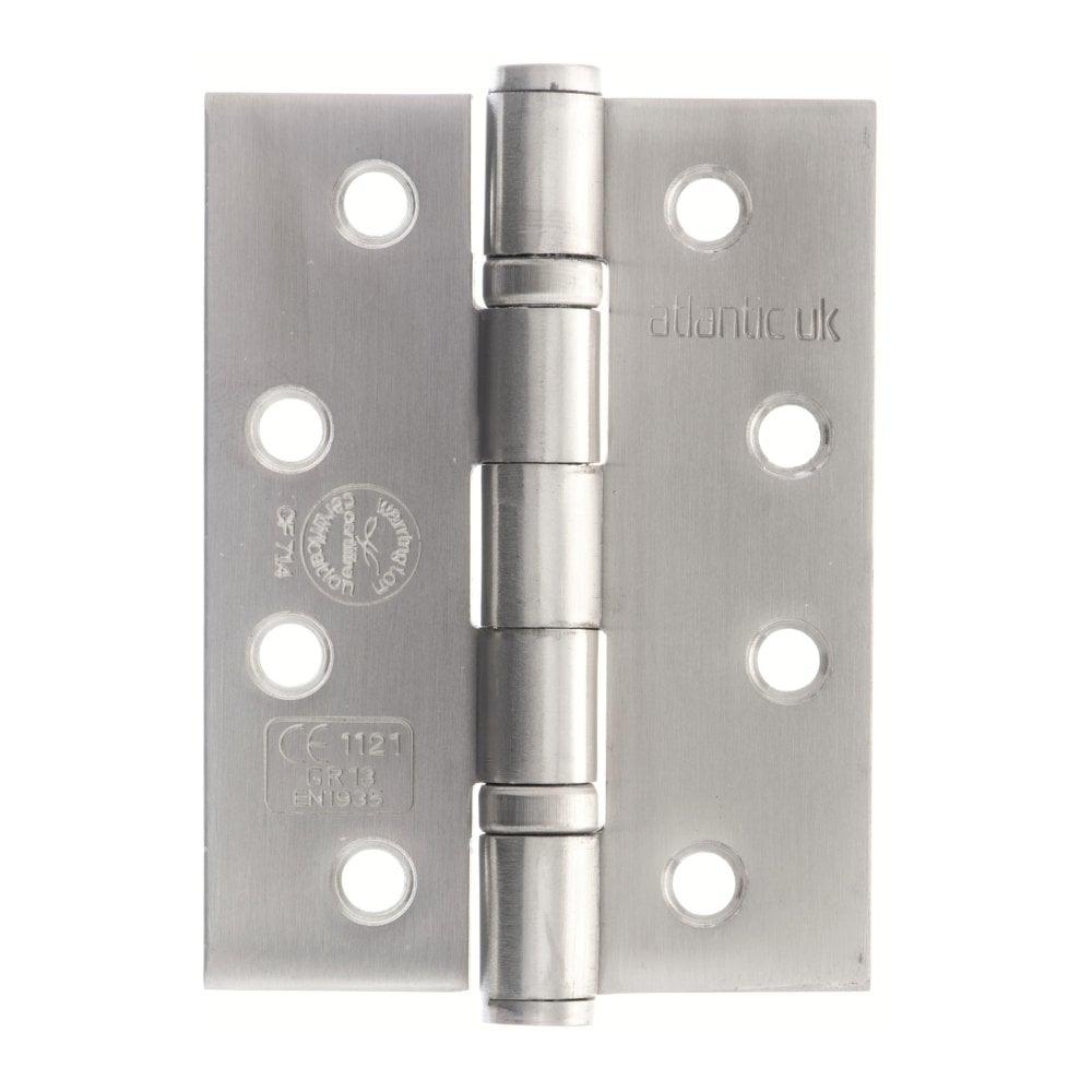 Atlantic Elite 4" Hinges (Satin Stainless Steel) - Door Supplies Online