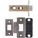 Atlantic 2.5" Tubular Latch (Matt Gun Metal) - Door Supplies Online