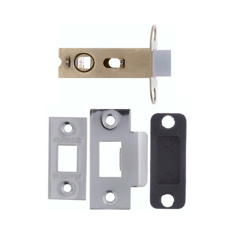 Atlantic 2.5" Tubular Latch (Polished Chrome) - Door Supplies Online