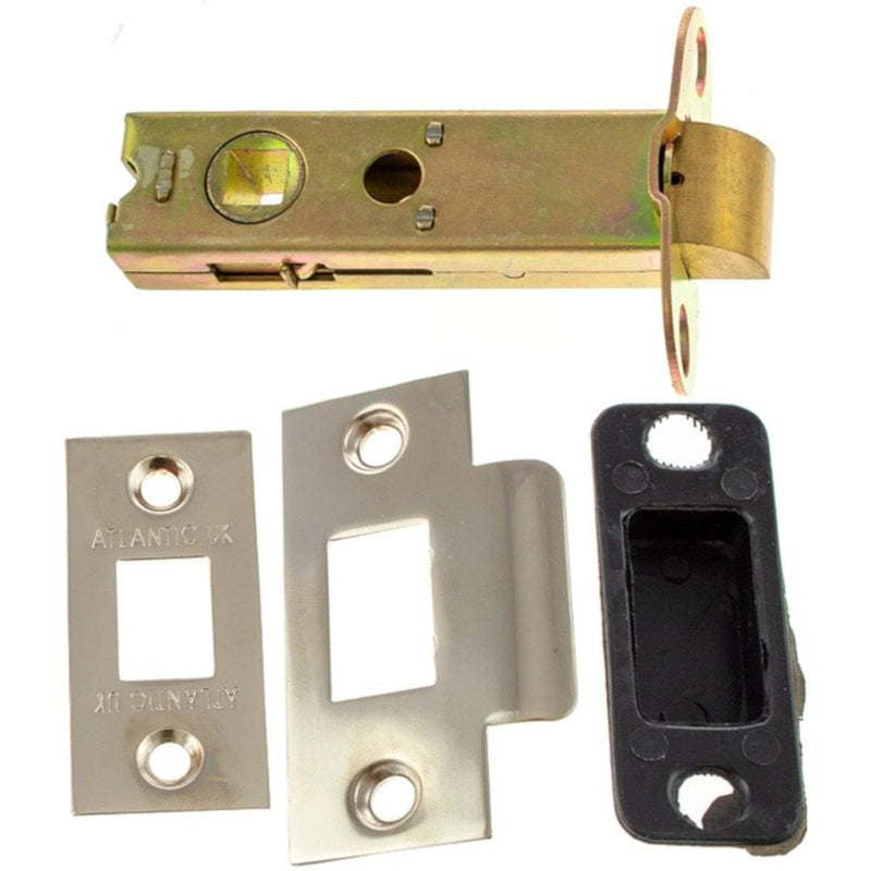 Atlantic 2.5" Tubular Latch (Polished Nickel) - Door Supplies Online