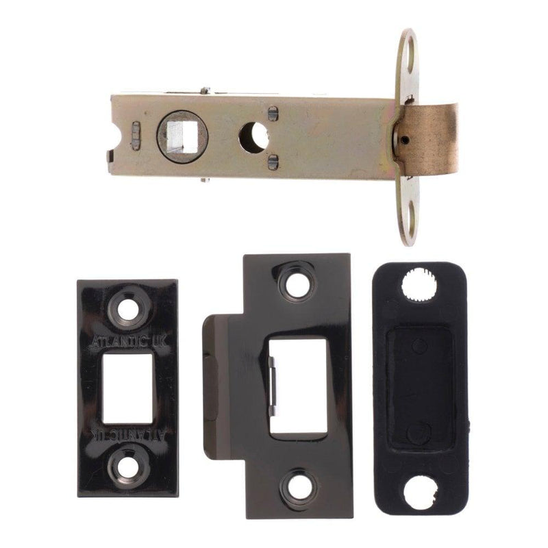 Atlantic 3" Tubular Latch (Black Nickel) - Door Supplies Online