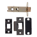 Atlantic 4" Tubular Latch (Black Nickel) - Door Supplies Online