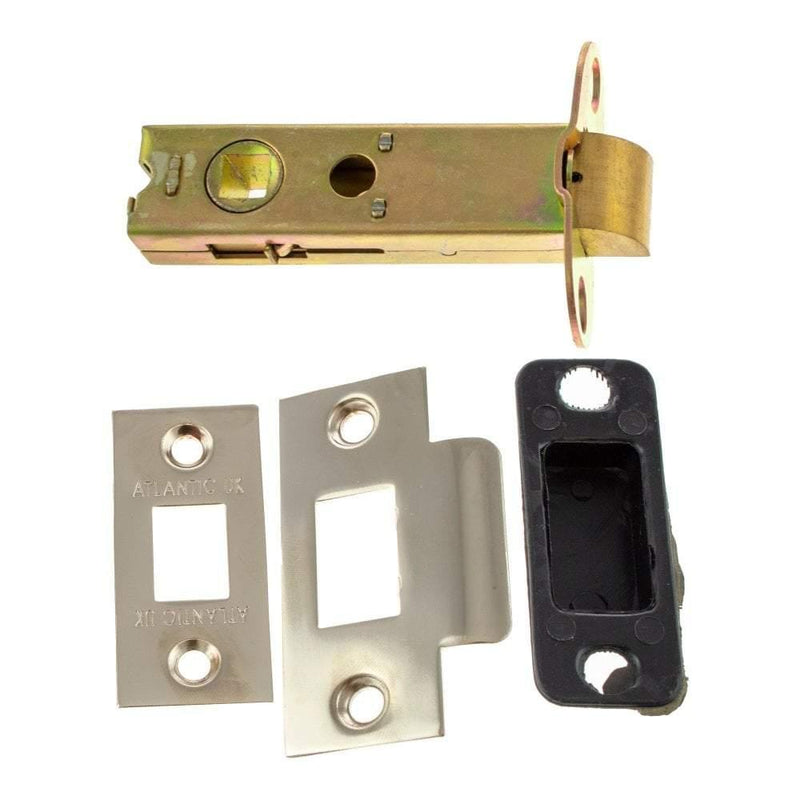 Atlantic 4" Tubular Latch (Polished Nickel) - Door Supplies Online