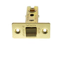 Atlantic 3" CE Tubular Latch (Polished Brass) - Door Supplies Online