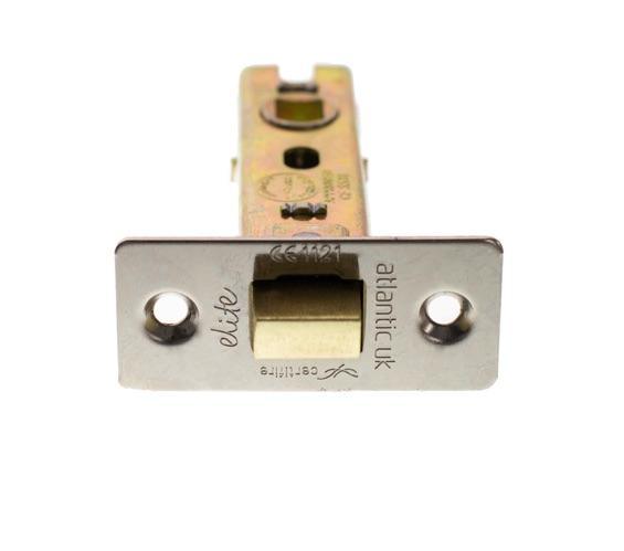 Atlantic 3" CE Tubular Latch (Polished Nickel) - Door Supplies Online