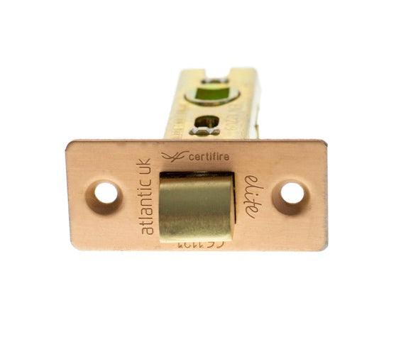 Atlantic 2.5" CE Tubular Latch (Urban Satin Copper) - Door Supplies Online