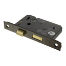Atlantic 3" CE Elite Bathroom Lock (Urban Bronze) - Door Supplies Online