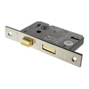 Atlantic 3" CE Elite 3 Lever Key Sashlock (Satin Nickel) - Door Supplies Online
