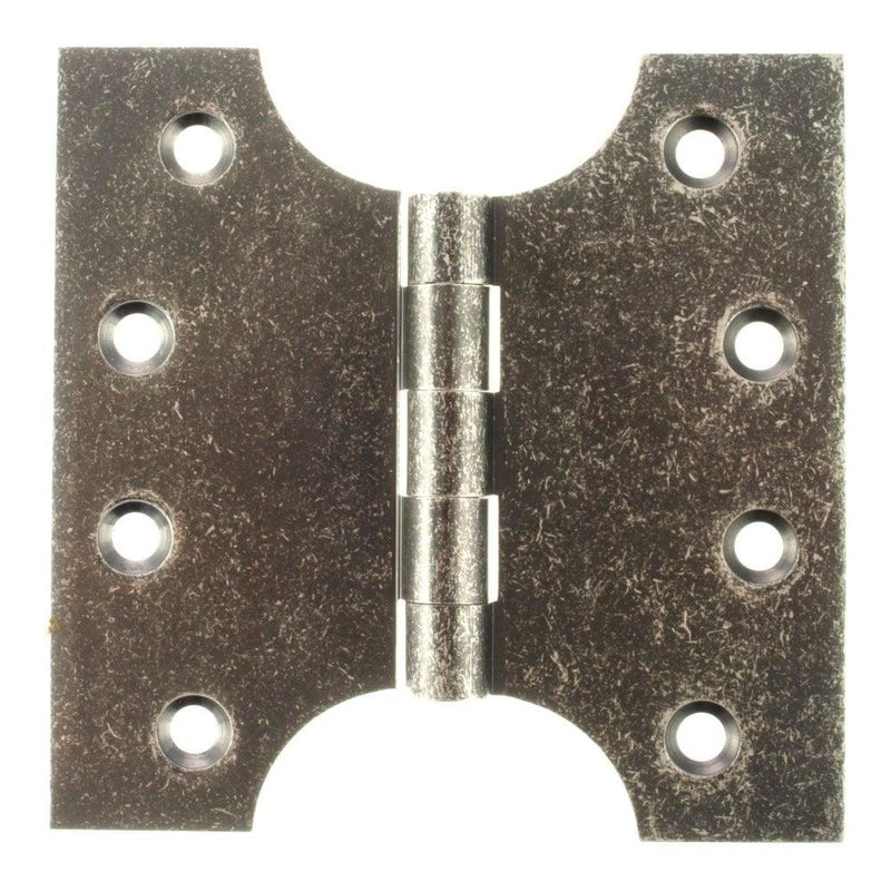 Atlantic Elite 4" Parliament Hinges (Distressed Silver) - Door Supplies Online