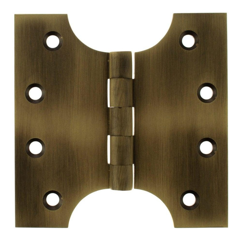 Atlantic Elite 4" Parliament Hinges (Matt Antique Brass) - Door Supplies Online