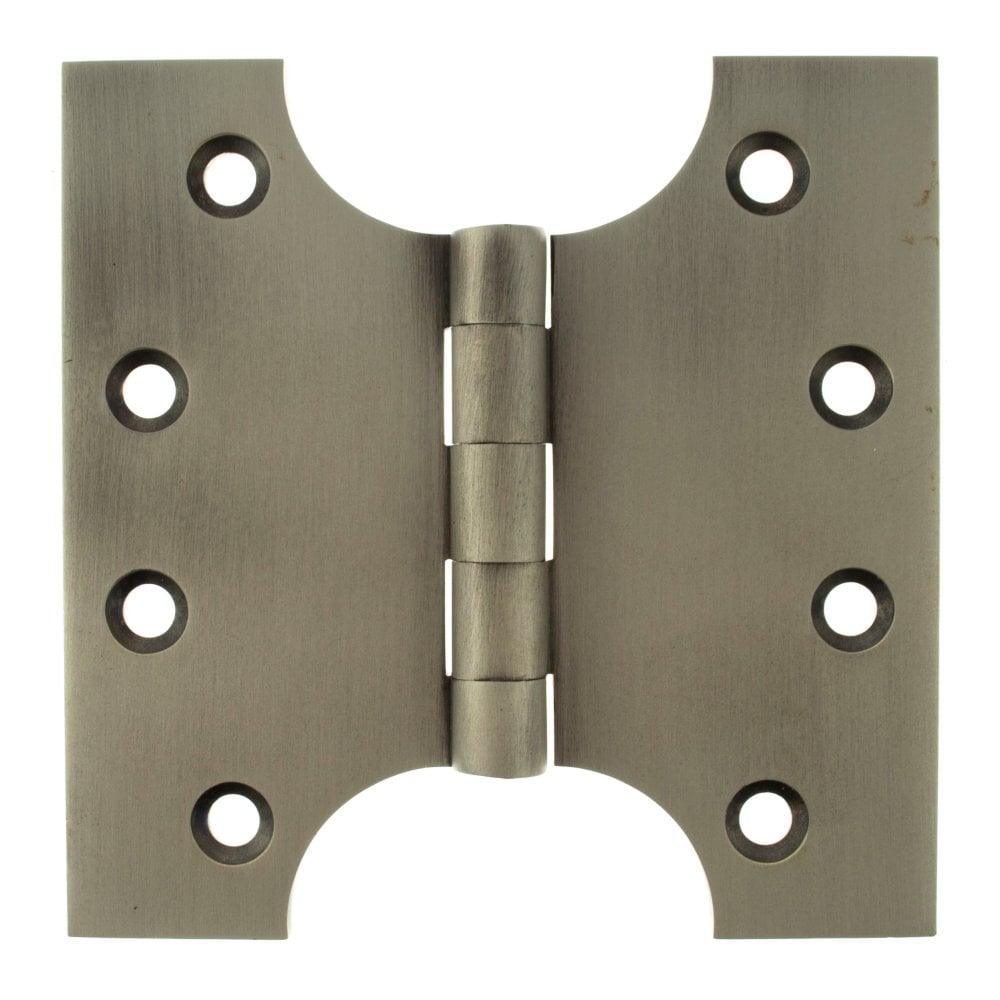Atlantic Elite 4" Parliament Hinges (Matt Gun Metal) - Door Supplies Online