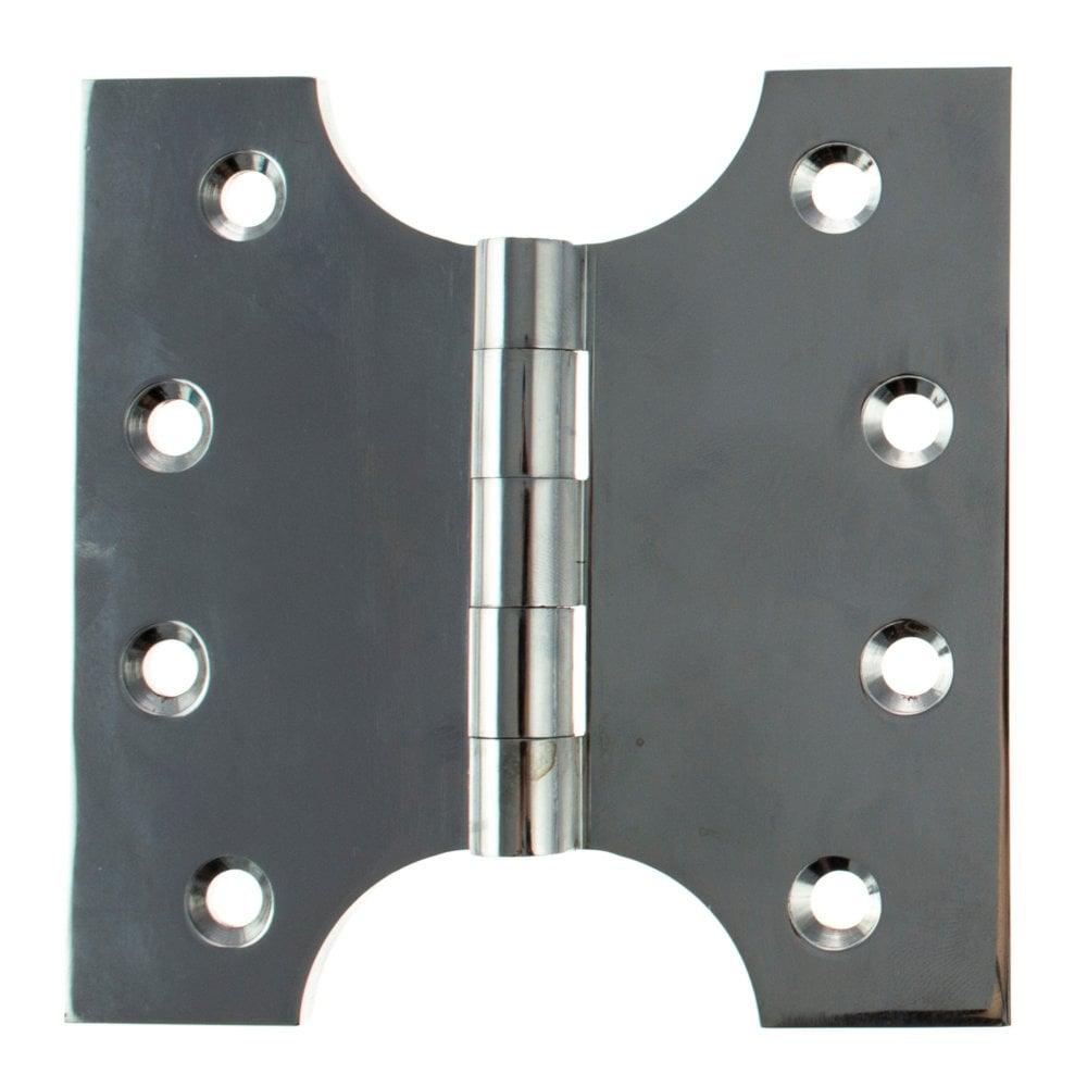 Atlantic Elite 4" Parliament Hinges (Polished Chrome) - Door Supplies Online