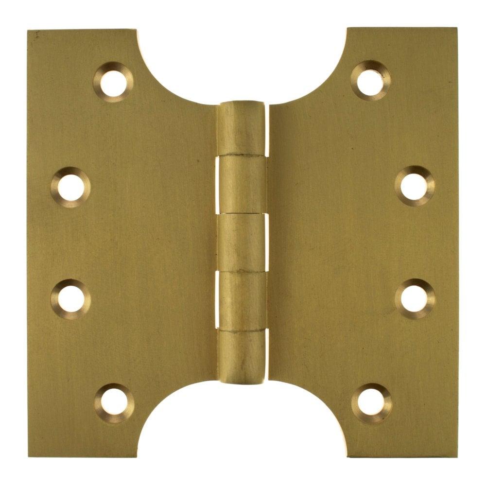 Atlantic Elite 4" Parliament Hinges (Satin Brass) - Door Supplies Online