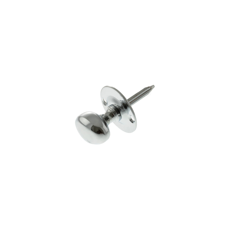 Atlantic Rack Bolt Oval Thumbturn - Polished Chrome